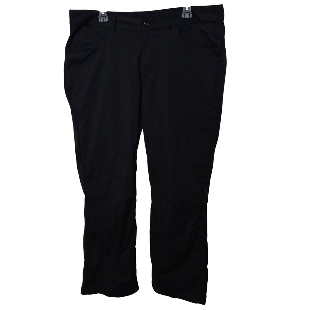 Clothing Arts P^cubed Travel Pants Men 38x27 Black Pick Pocket Proof Nylon